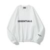 Unisex Oversized Cotton Long Sleeve Hoodie-Free Round Neck Streetwear Sweatshirt With Letter Print