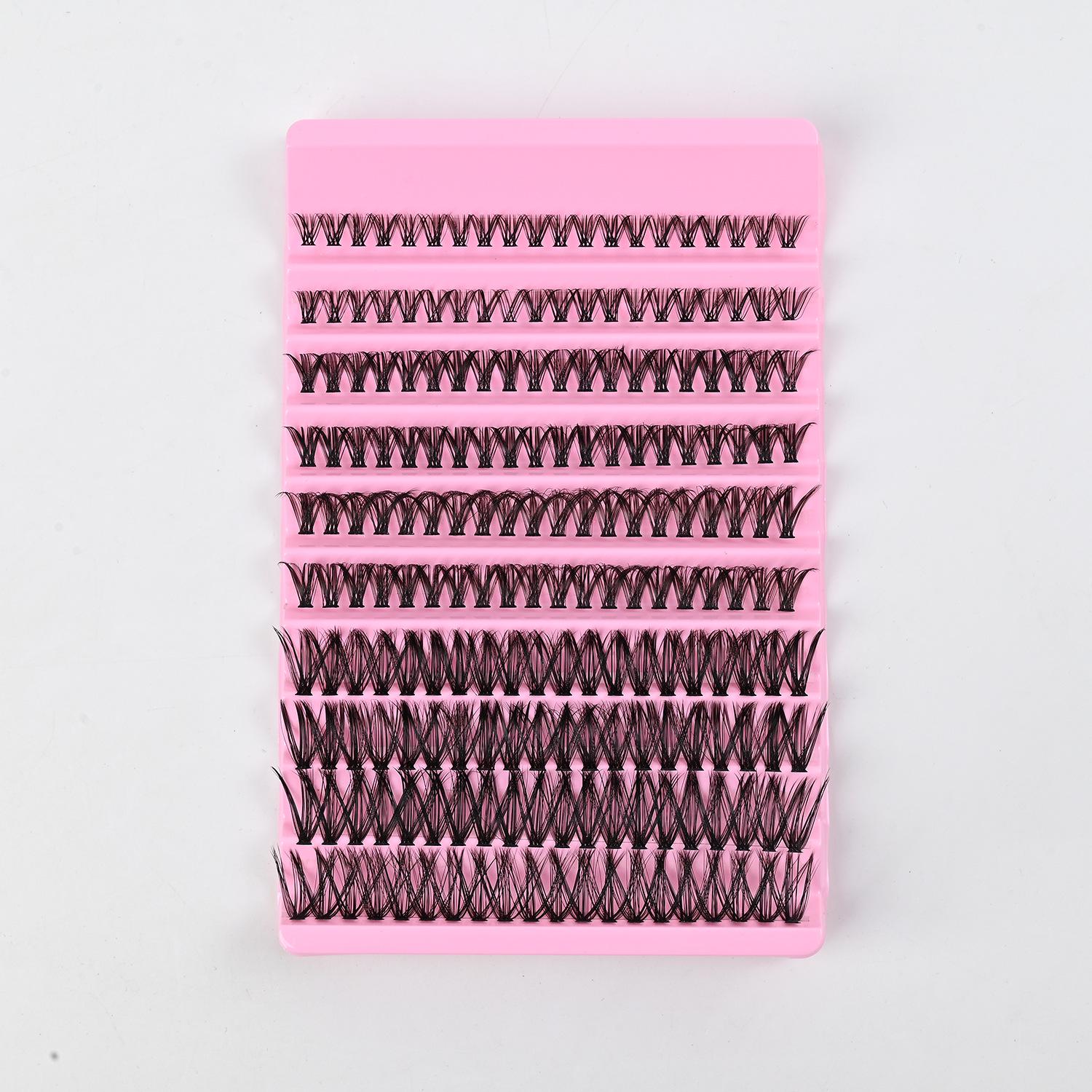 40D Hot Melt Flower Cluster False Eyelashes - DIY European American Self-Grafting Single Cluster Lashes
