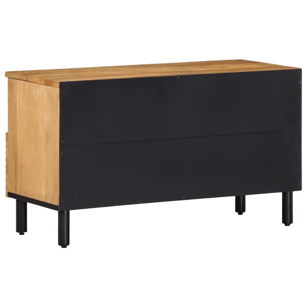 TV Stand in Brown 80 x 33 x 46 cm Solid Mango Wood