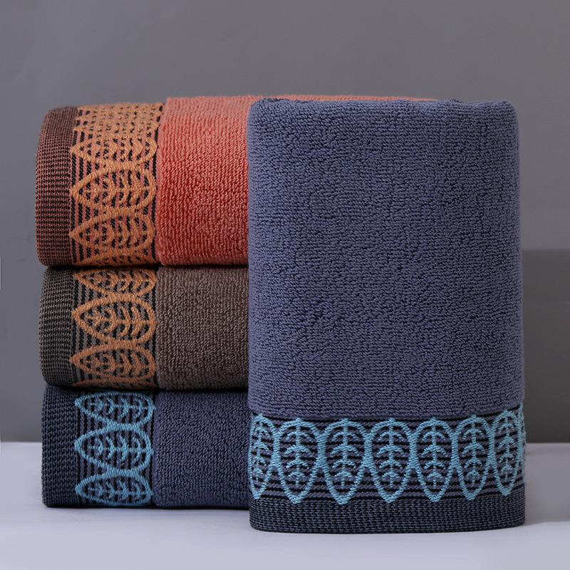 Premium Ansiktshandduk i Helt Bomull - Mjuk, Tjock, Absorberande för Vuxna