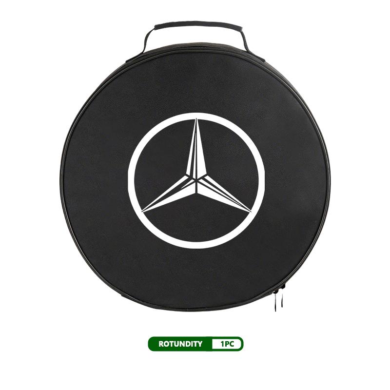 Oxford Cloth Car Charge Cable Case Organiser Waterproof Charging Gun Storage Bag For Benz AMG Exclusive A C E R V Class CLA CLS