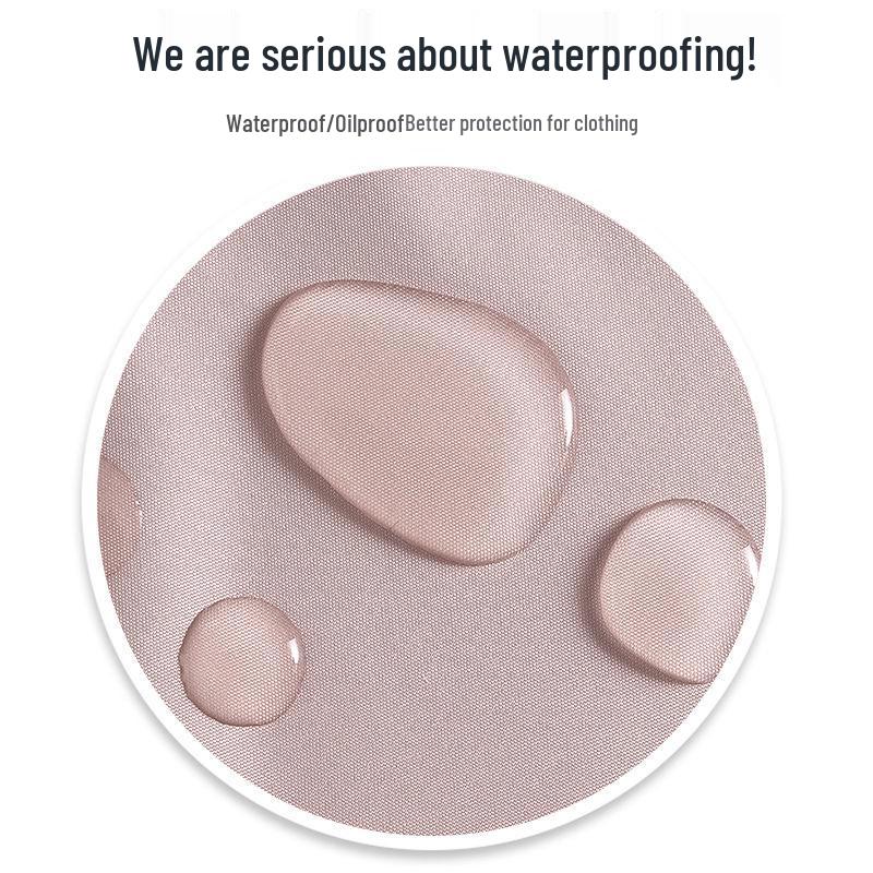 2023 Pink Waterproof Oilproof Half-Body Kitchen Apron for Men and Women