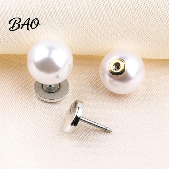 Decorative Pearl Buttons for Clothing 5Pcs Fake Clothing, Removable Brooch Pins, No Anti-gap Pins Shirts Sew Safety Shirt Neckline Embellishment,