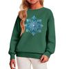 Children's Casual Round Neck Printed Pullover Long-sleeved Hooded Sweatshirt Top
