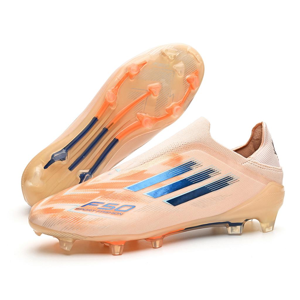 2 youth football shoes new men's and women's anti-skid competition long broken nails grass children and adolescents