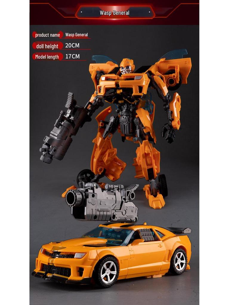 Optimus Bumblebee Autobot Transforming Robot Figure - Children's Gift