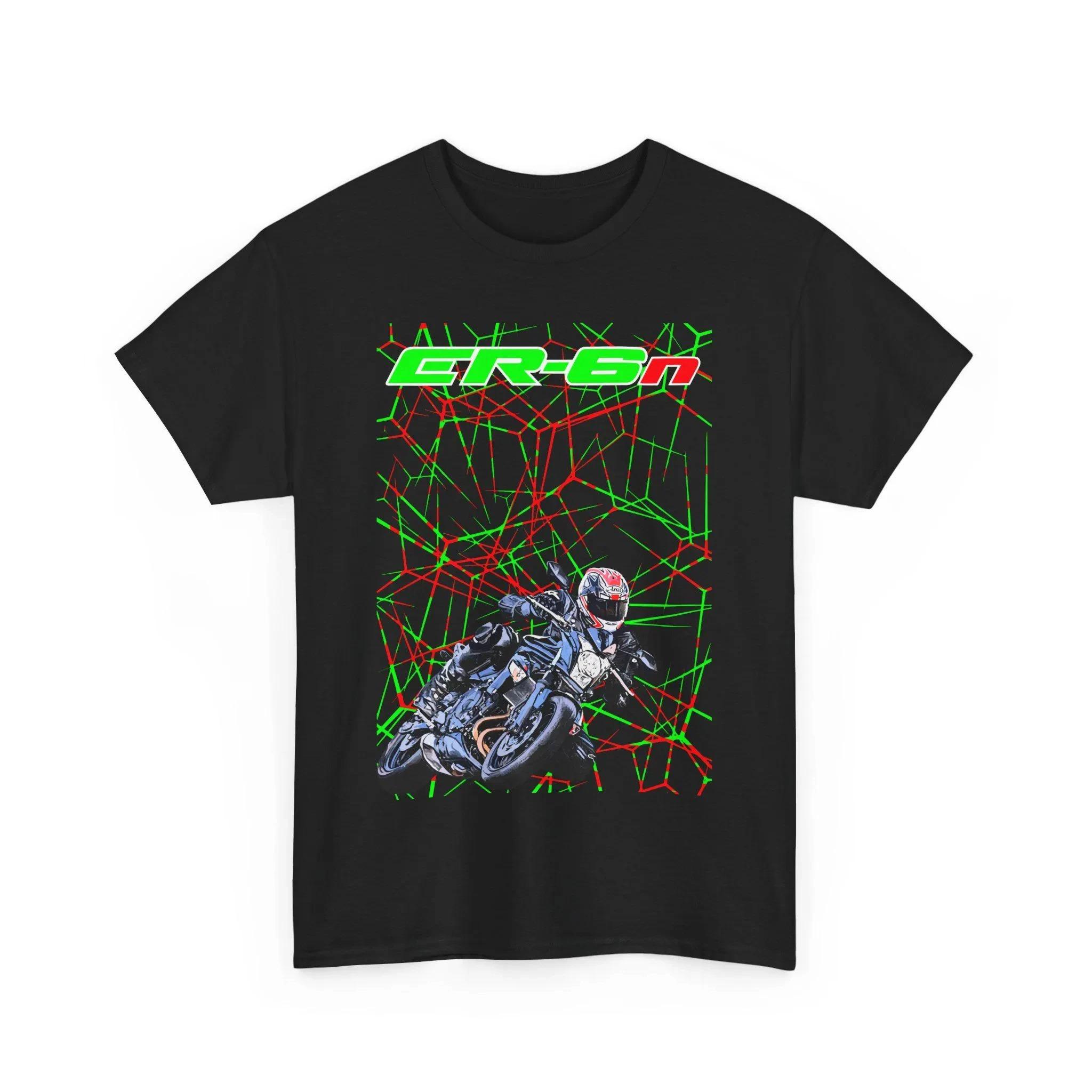 

Kawasaki Er-6n Printed Cotton T-shirt 2026 New Summer Men s and Women s Harajuku Clothing Fashion Casual Motorcycle T-shirt 4XL