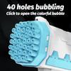 40 Hole Rocket Launcher Bubble Machine Handheld Gatling Electric Bubble Gun Toy Kindergarten Without Battery and Bubble Water