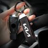 OXPJ7 High-Grade Suede Car Styling Keychain Pendant Keyring Auto Accessories For Kia rio ceed sportage cerato soul sorento k2 k5 flip
