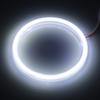 1 Çift Otomatik Halo Halkalar COB Çipli Far DRL LED Motosiklet Araba İçin 60mm