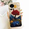 Neu Für Huawei nova 12 5G BLK-AL00 Hülle Luxus Blume Schmetterling Silikon Rückseite Für Huawei Nova12 5G Handyhüllen Bumper