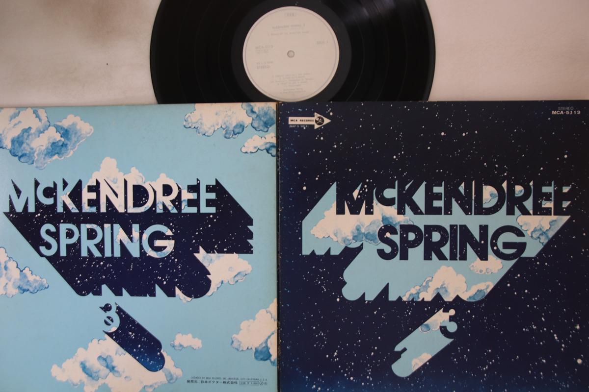 

LP Record MCKENDREE SPRING - 3 MCA5113PROMO MCA 1980 Japan Folk Used