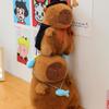Capybara Headphones Plush Pillow: Adorable Sleeping Doll & Birthday Gift