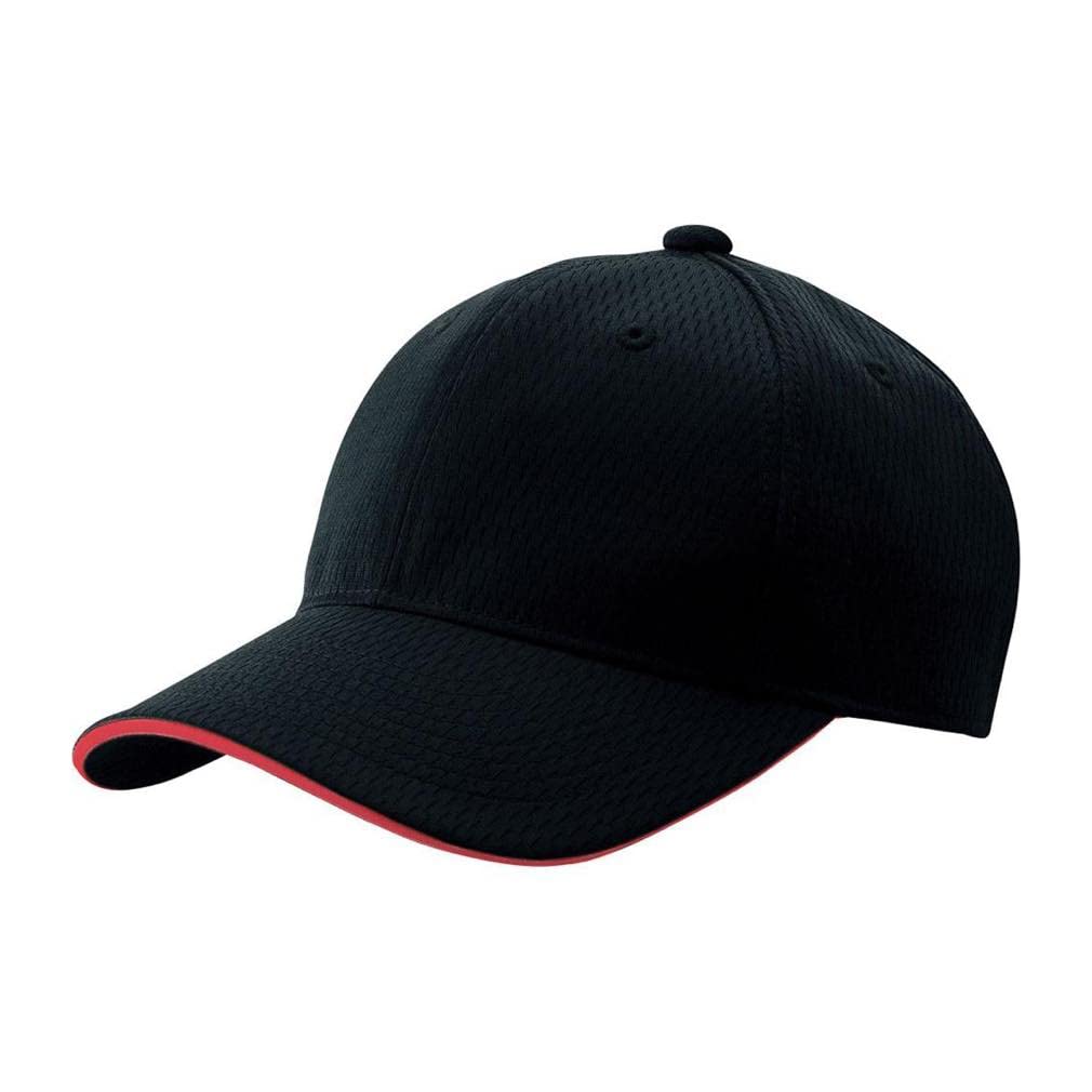 

ZETT Baseball Hexagonal Round JFREE BH141T Cap, Black/Red (1964), (53-56cm),