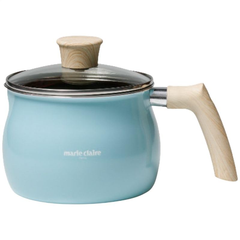 Saucepan with Milk Pan with Induction and Gas Includes RC Sticker Lid, Pot, Lid, Compatible, Pitcher-shaped, Kettle, 7-in-1,