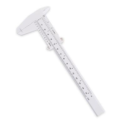 Plastic Vernier Caliper Eyebrow Ruler Tool