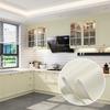 Shiny Black DIY Self Adhesive Kitchen Cabinets Wallpaper Waterproof Wall Stickers Vinyl Contact Paper Renovation Home Decor Film