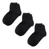Socks 3-Pair Set Asedron Short Length Moisture-Wicking Deodorizing Socks Women's