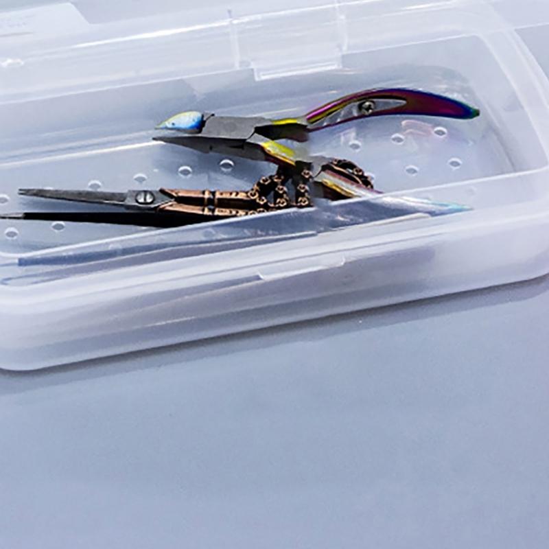 Manicure Implement Sanitizer Cleaner Nail Art Tools Storage Box Manicure Accesories Organized for Salons and Home Use
