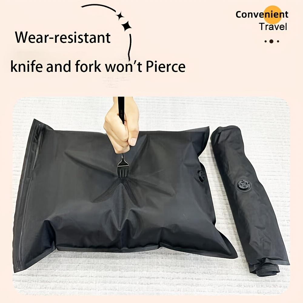Clothing Organizer Hand Roll Bag Large Capacity Storage Compression Bag Reusable Dustproof Bag Portable Vacuum Storage Bag