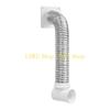 L8RE 90 Degree Dryer Exhaust Hose Aluminium Pipe Ventilation Hose Aluminium Flexible Hose for Dryer Extractor Hood Pipe Fan