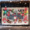 Christmas Balloon Set Colorful Festive Home Decor Party Balloons Holiday Decorations for Wall Door Tree Patio Indoor Living Room