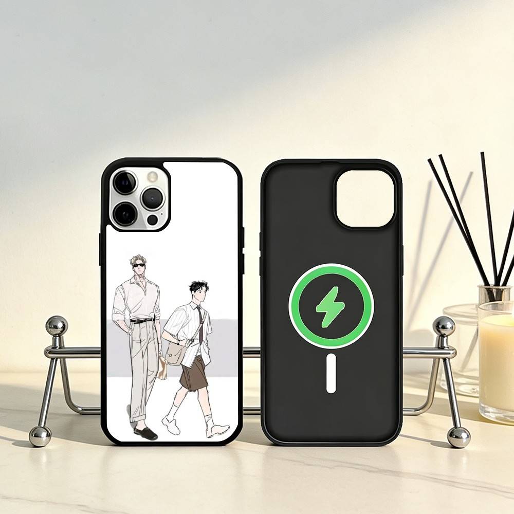 BL Manhwa R-roses And Champagne Phone Case For iPhone17,16,15,14,13,12,11 Plus,Pro Max Magnetic For Magsafe Wireless Charging