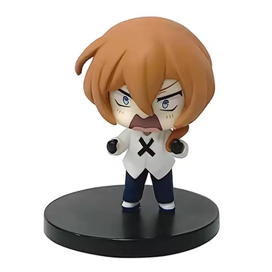 New Bungo Stray Dogs 7cm Dazai Osamu Figure Japanese Cartoon Figurines Collection Cute Toys