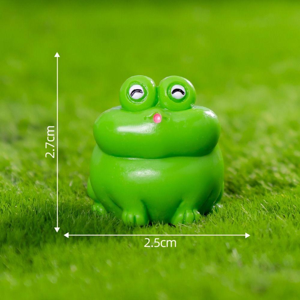 

Rabbit Cat Frog Kiss on Face Animals Figurines Outdoor Garden Decorations Style 2