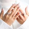 White Guitar Ring Cool Rock Black Instrument Open Index Finger Ring