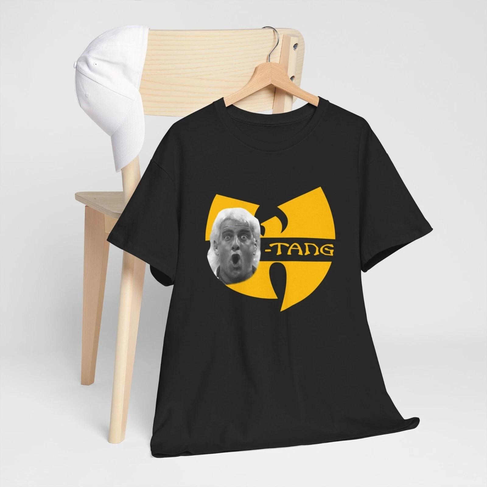Ric Flair Wooo Tang Wutang Funny Short Sleeve 100% Cotton T-shirt Mens Womens Tees Top 2XL