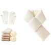 EILEI Cozy Scarf, Gloves, and Socks Set
