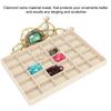 Schmuck Aufbewahrungsbox Armband Halskette Ohrring Behälter Organizer (30 Fächer Tablett)