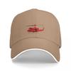 Huey Helicopter Red Summer Vibe Baseball Cap Vintage Rugby Women Caps Unisexs