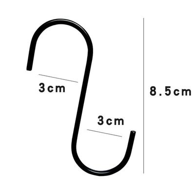 YIXI Stainless Steel S-Hooks (3-Pack)