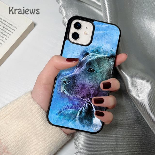 American Staffordshire Terrier Phone Case Cover For iPhone 17 Air 16 15 14 Plus 12 13 Pro Max Coque Fundas