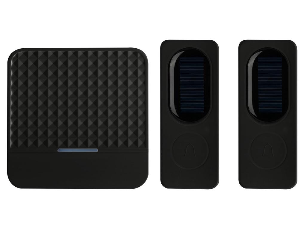 Campainha Digital Sem Fio com Música e Controle Remoto - Estilo Europeu/Americano