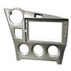 Silberne Autoradio-Blende Stereo Radio Blenden Panel Rahmen Abdeckung 9 Zoll Panel Rahmen Für Toyota Für MATRIX 2009 2010 2011 2012 2013 2014