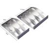 Fashion Toothbrush and Razor Holder Self-Adhesive Stainless Steel Bathroom Cabinet Organizer Accessories