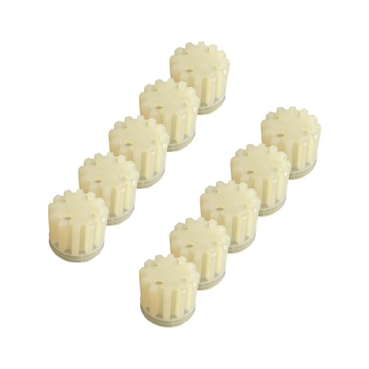 

Set of 10 Plastic Gear Component Essential Replacement Gear Plastic Texture for Reduced Noise and Improved Durability 1