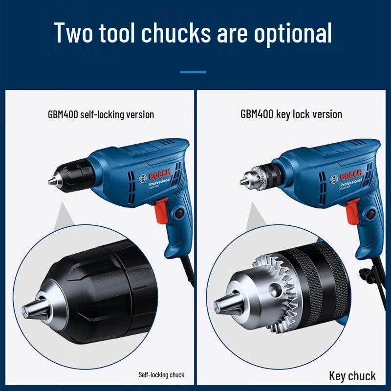 Bosch GBM400 Electric Screwdriver & Drill CN Plug (adapter Included)