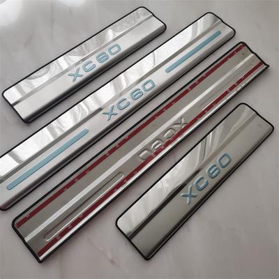 FOR XC60 2011-2012 2013 2014 2015 2016 2017-2018 2019 Stainless Steel Door Sill Scuff Plate Welcome Pedal Car Accessories