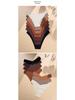 Plus Size Ice Silk Seamless Maternity V-Neck Low Waist One-Piece Sport Breathable Brazilian Panties