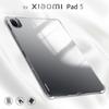 2 W 1 Miękkie TPU ze Szkłem Dla XiaoMi Pad 5 Pro 11 etui przezroczyste tylne etui dla MiPad 5 Przezroczyste Etui Silikonowe Tylne Etui na Tablet Mipad 5 akcesoria