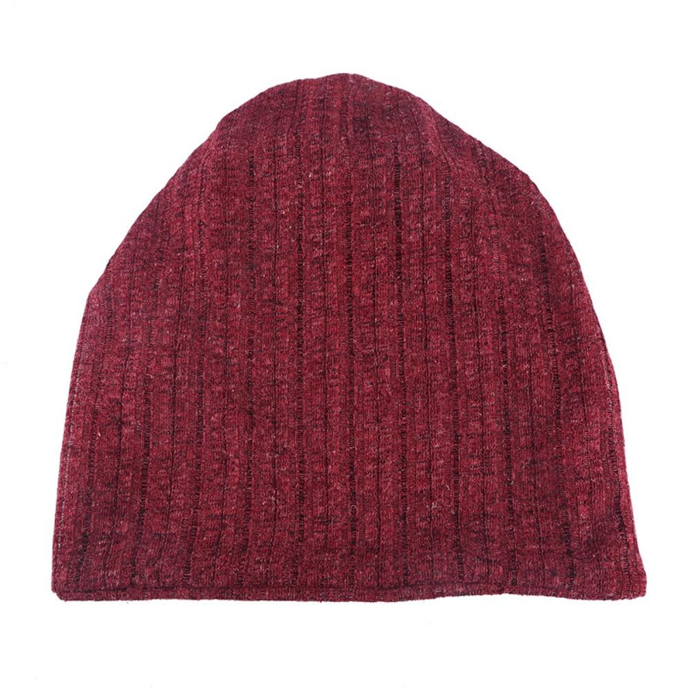 Solid Color Gauze Pile Cap Elastic Hood Cover Cap Casual Bucket Hat  For Men Women