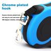 Retractable Dog Leash Outdoor Pet Leash Nylon Braided Rope for Small Medium Dogs Pet Supplies Hiking Walking Traction Rope