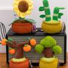 Getting Rich Potting Plant Plush Doll Orchid Simulation Tree Plush Plants  Girl Gift