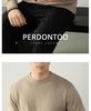 Elegant Lyocell Men's Sweater: Skin-Friendly, Twill Jacquard, Long-Sleeved Base Layer for Autumn/Winter