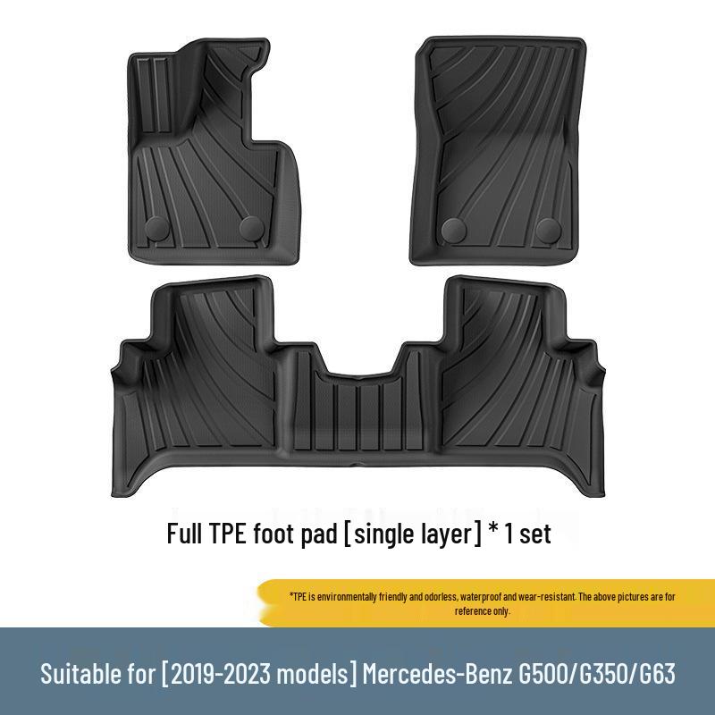 Eco-Friendly TPE Floor Mats & Trunk Liner for 2019-2023 Mercedes-Benz G500/G63/G350