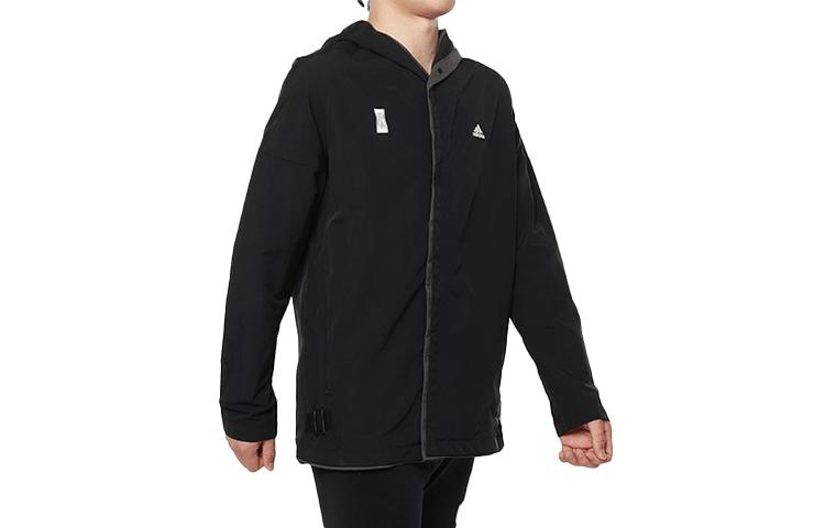 adidas Jackets Men's Black Hooded Moderate Other DY8756